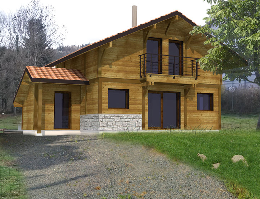 Habitation bois maison chalet