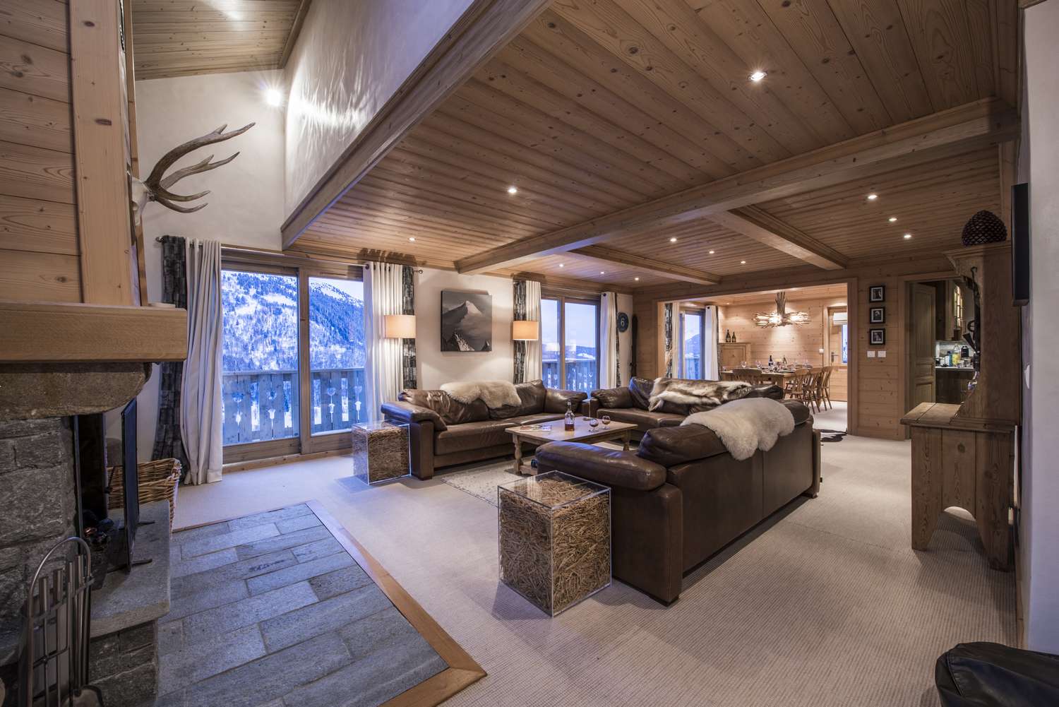 In chalet