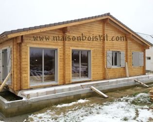 Chalet en bois cdiscount