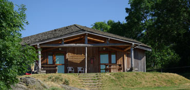 Chalet rondin de bois