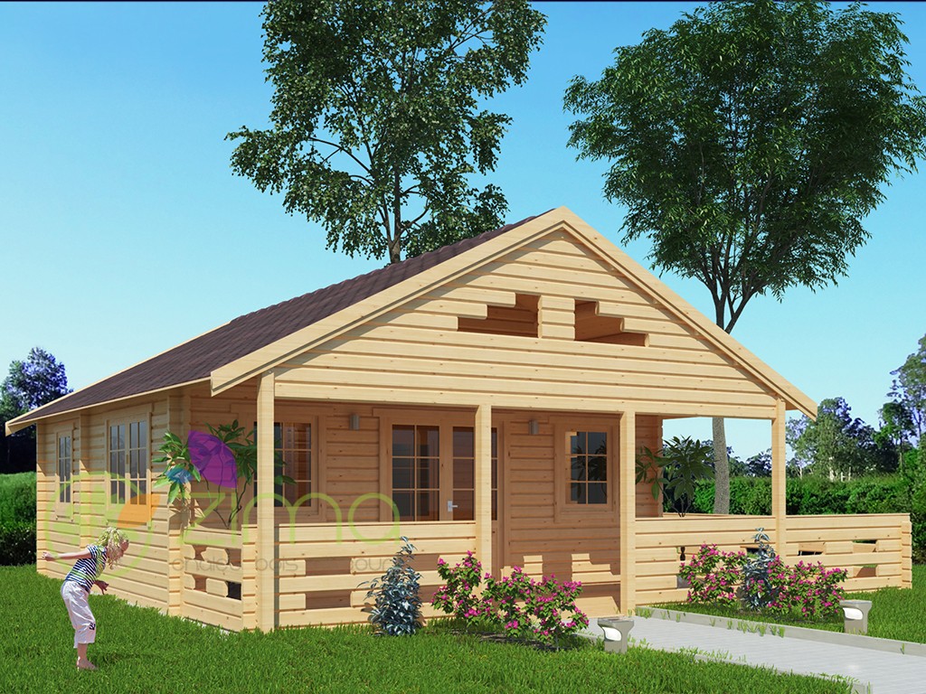 Chalet bois gard