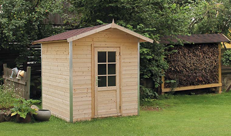 Petit chalet de jardin en bois