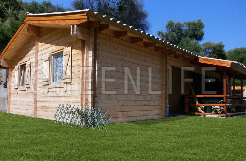 Chalet en bois 70m2 pas cher