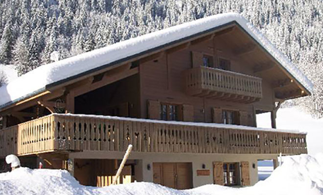 Chalet coeur de bois