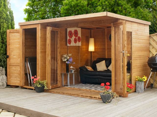Chalet de jardin habitable