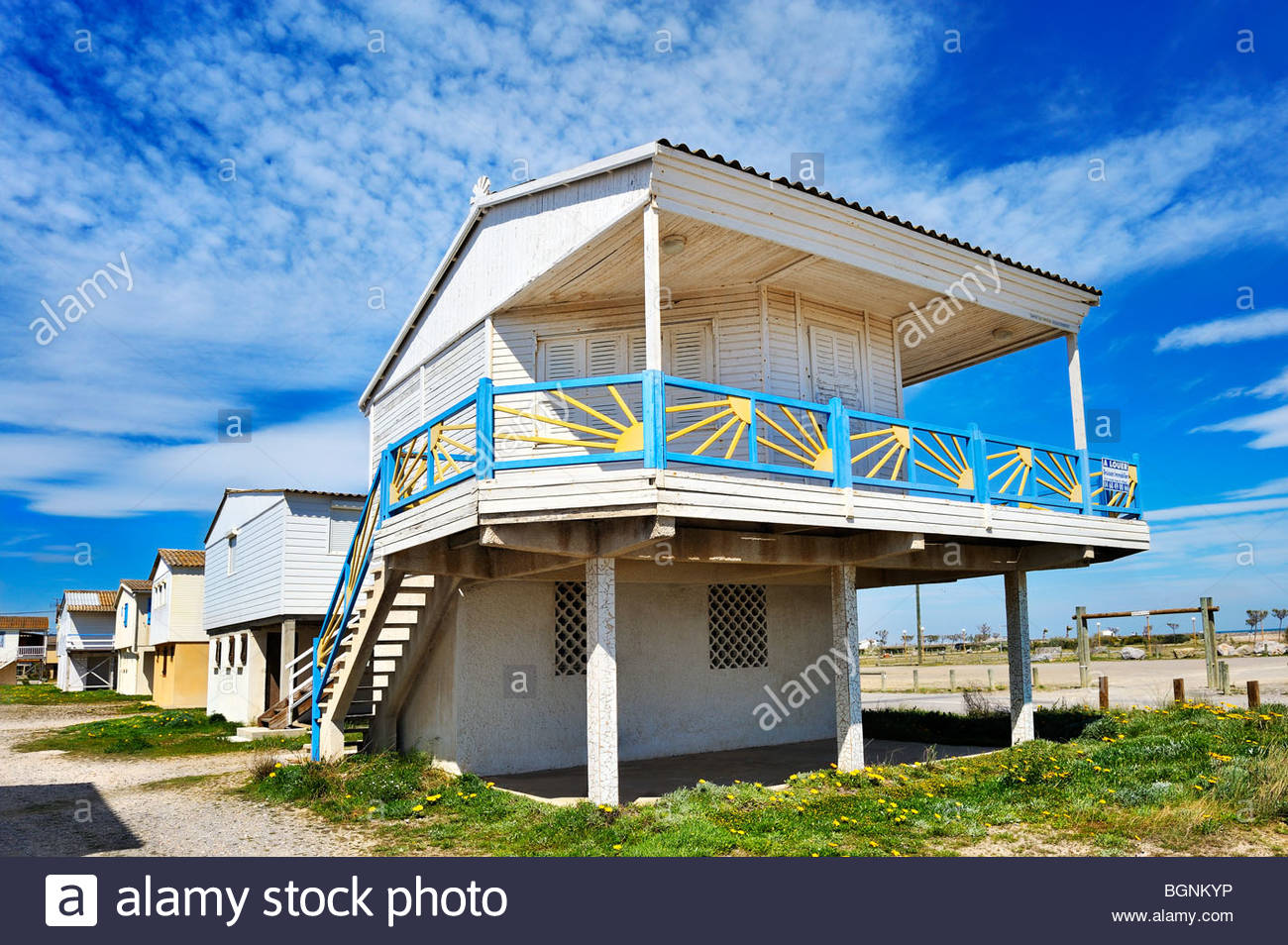 Chalet pilotis gruissan a vendre