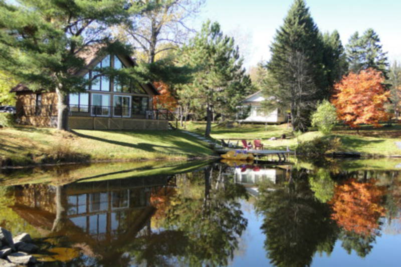 Chalet sur le lac