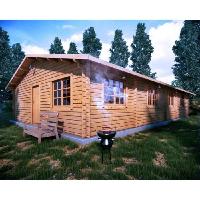 Vente chalet en bois habitable