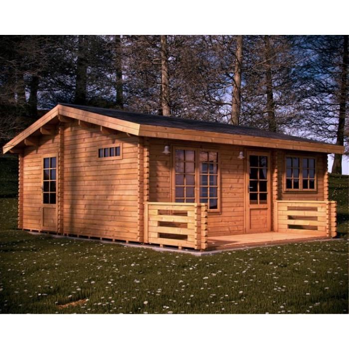 Vente chalet bois habitable