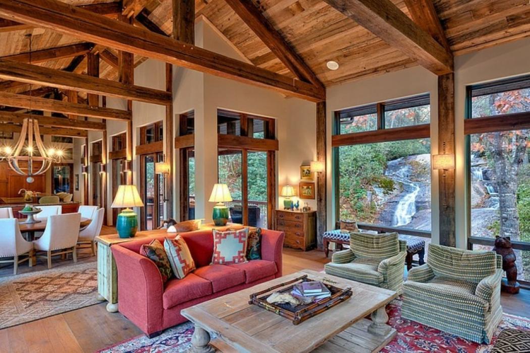 Cuisine ambiance chalet