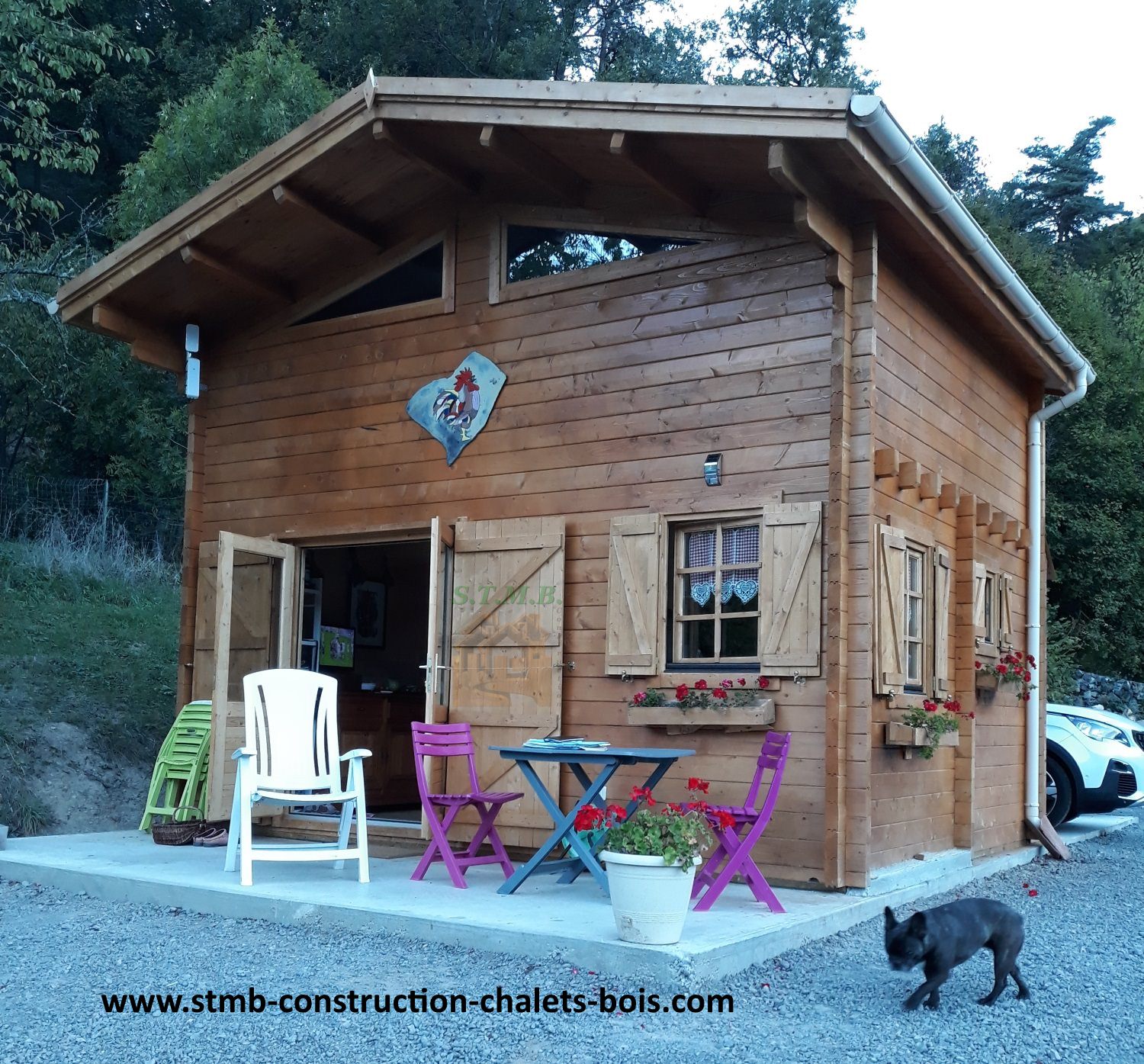 Chalet en bois sans permis