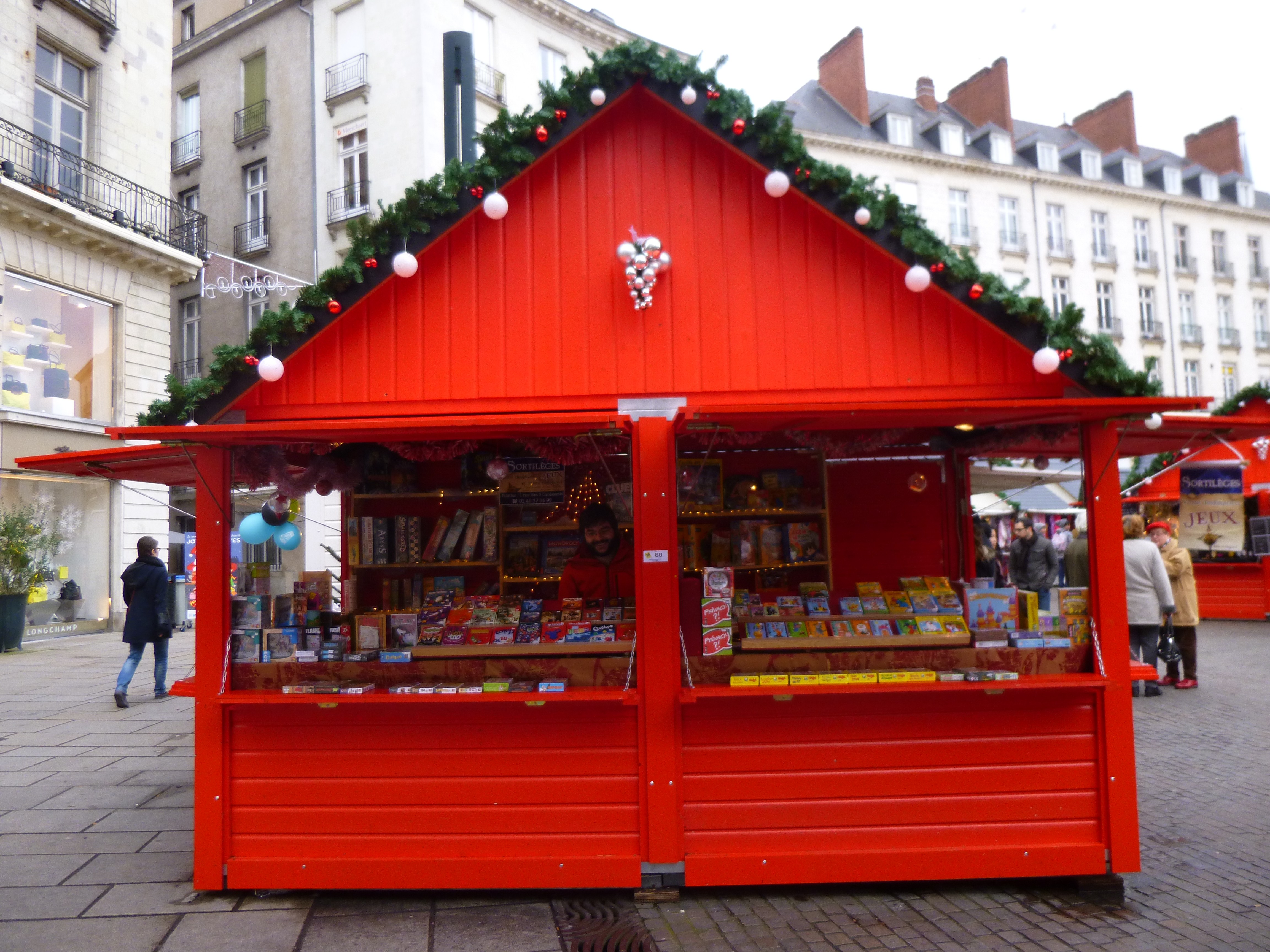 Chalet marche de noel