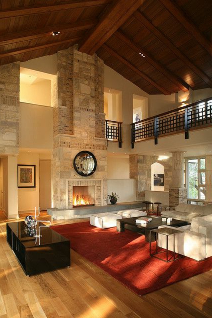 Parquet chalet montagne