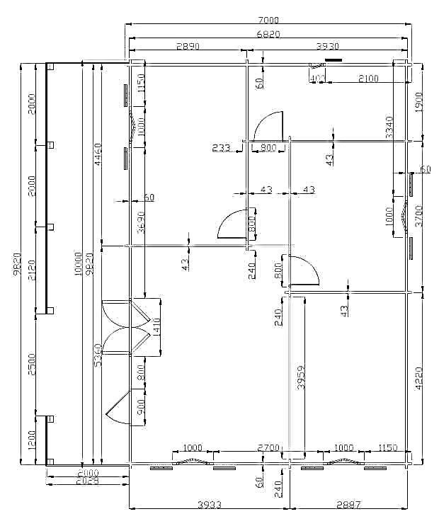 Plan construction chalet bois