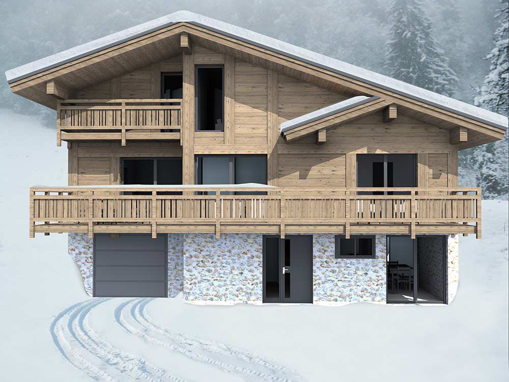Construction chalet savoyard