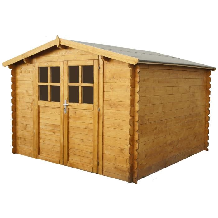 Cdiscount chalet bois