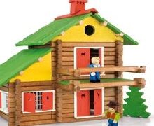 Chalet en bois jeu
