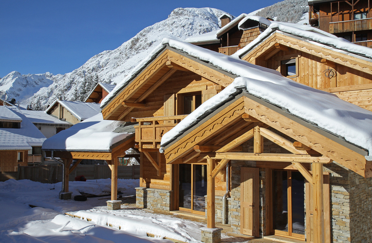 Chalet ski alpes