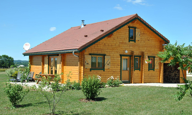 Chalet jura piscine