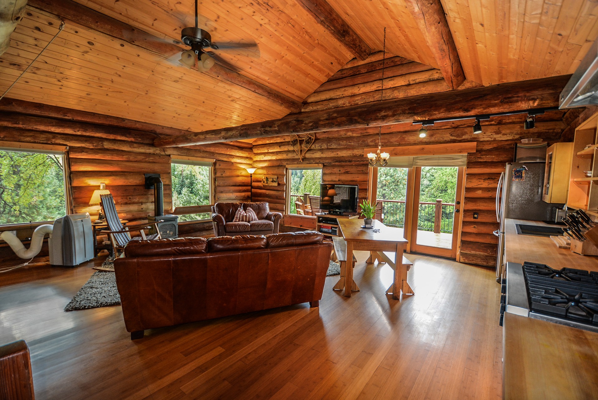 Interieur chalet cosy