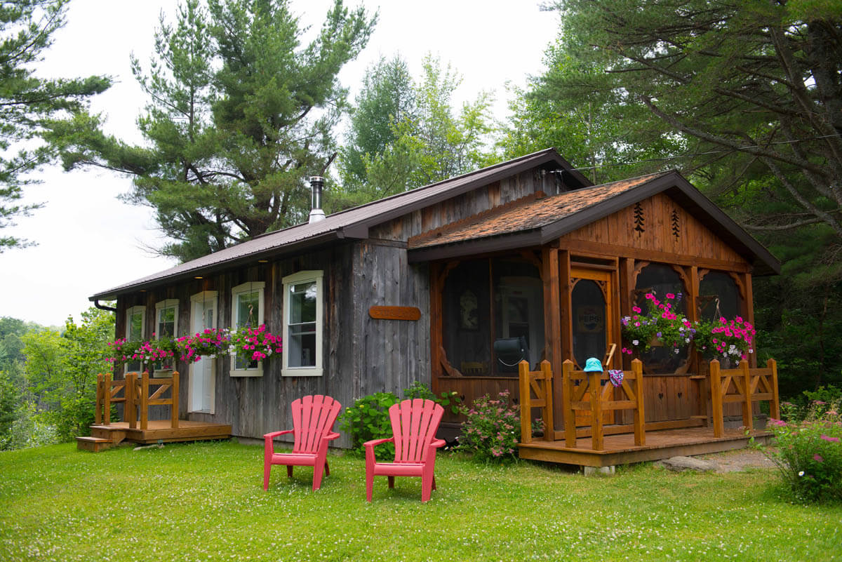 Chalet dans le bois