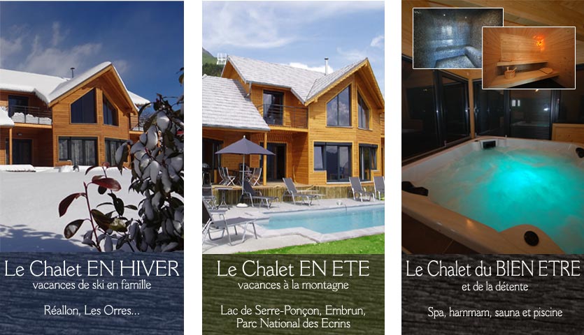 Location chalet embrun hautes-alpes