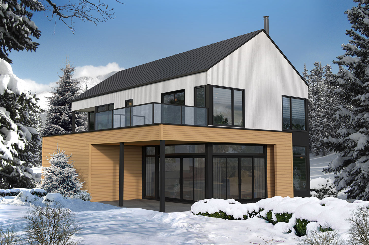 Chalet en kit suisse