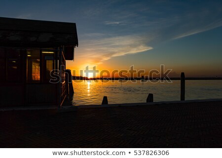 Chalet sunset