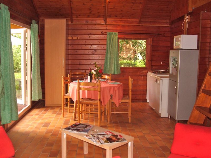 Couverture chalet jardin