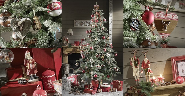Deco noel style chalet