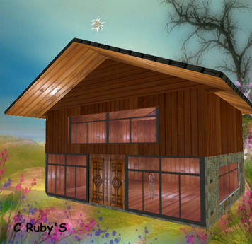 Chalet bois pierre