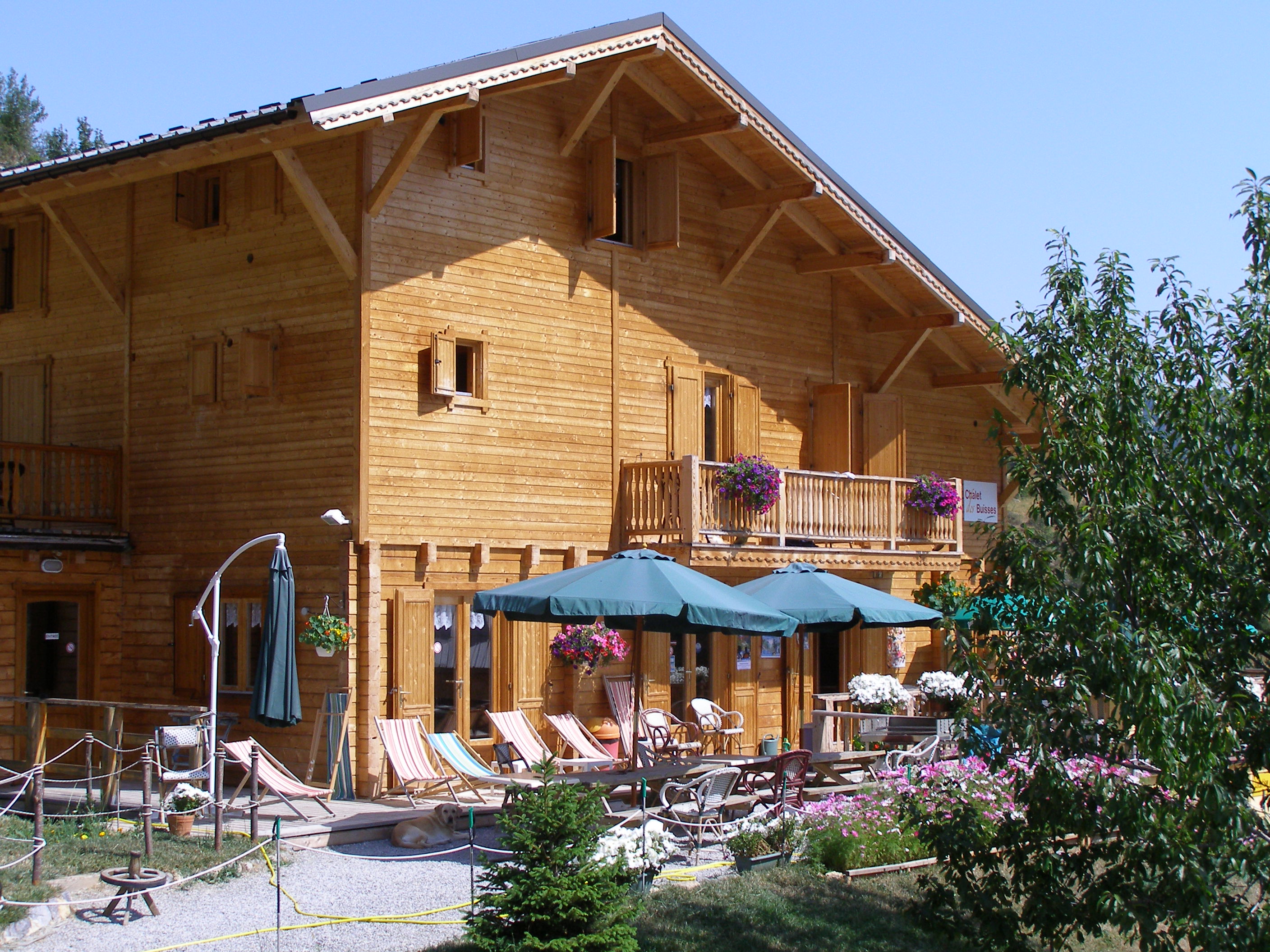 Le chalet des buisses roubion