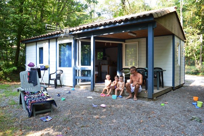 Location chalet camping aquitaine