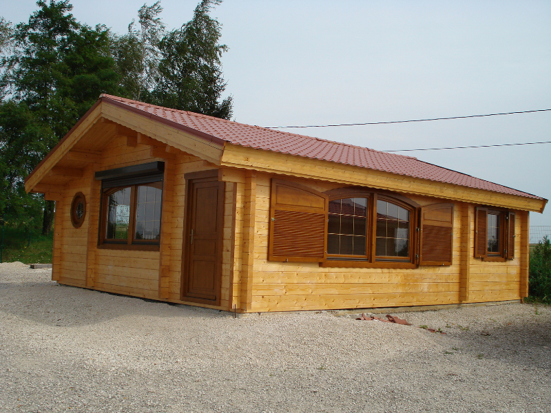 Chalet en bois pologne prix