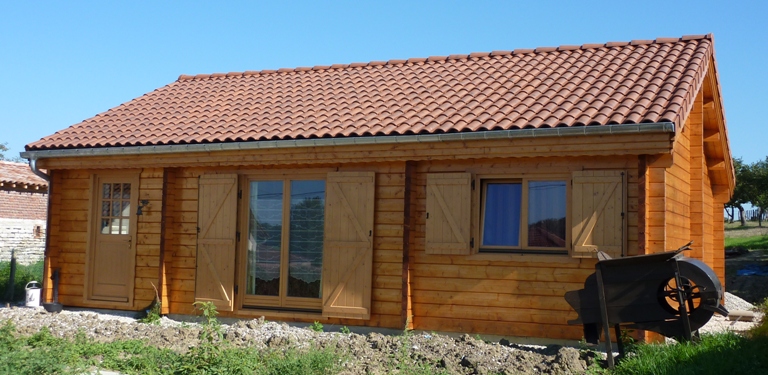 Vente de chalet en kit habitable