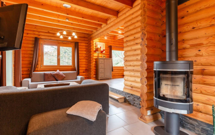 Chalet de luxe vosges jacuzzi