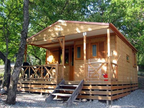 Location chalet camping municipal