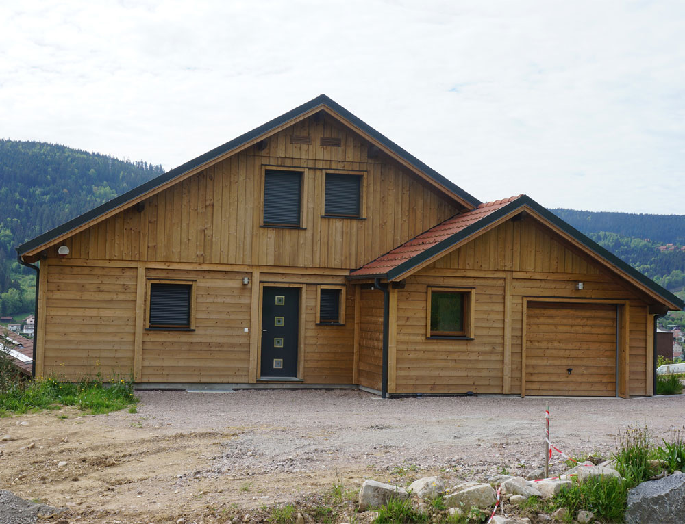 Chalet bois 70 mm