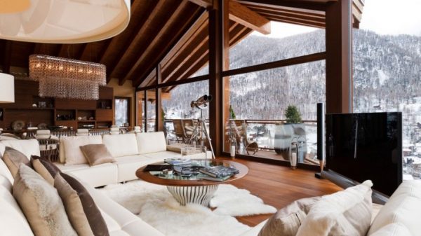 Decoration chalet de luxe