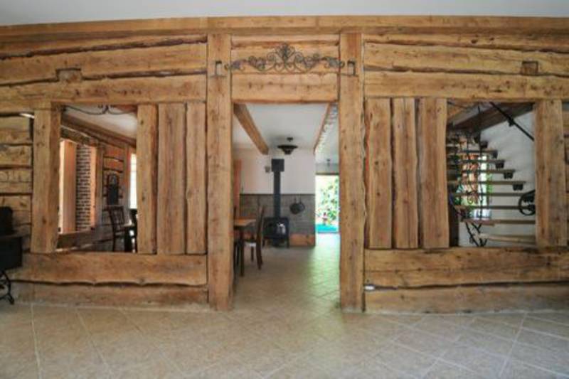 Entrée chalet