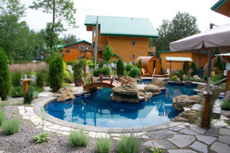 Chalet et spa lac st jean
