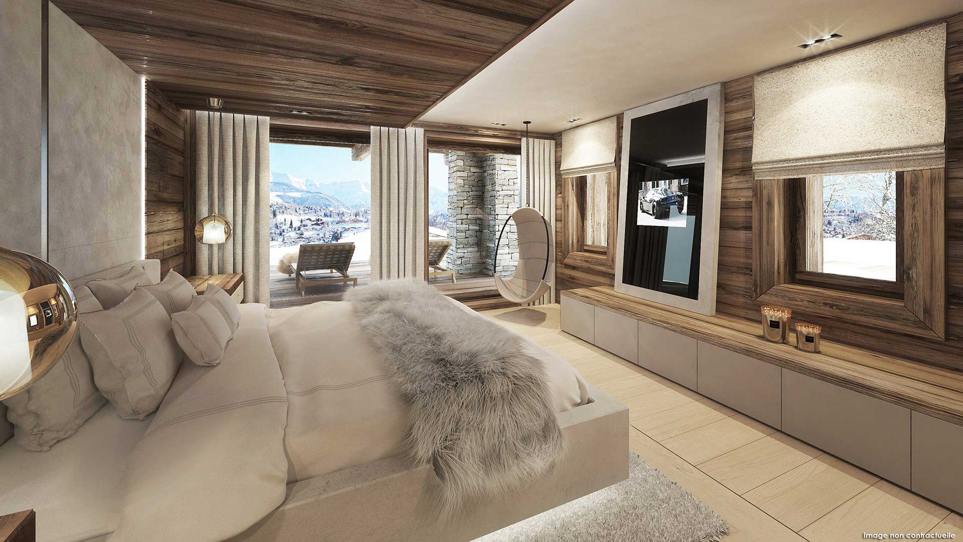 Chambre chalet luxe