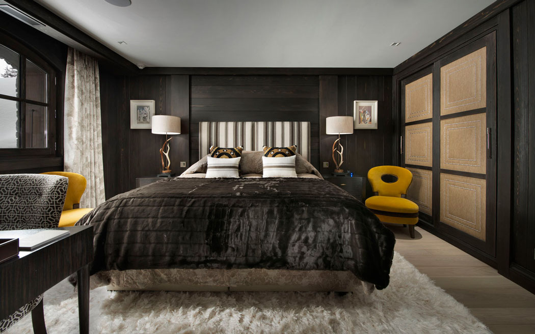 Chambre chalet chic