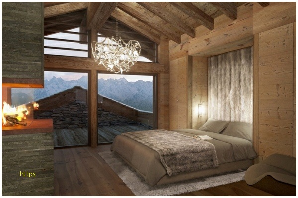 Idee deco chambre style chalet