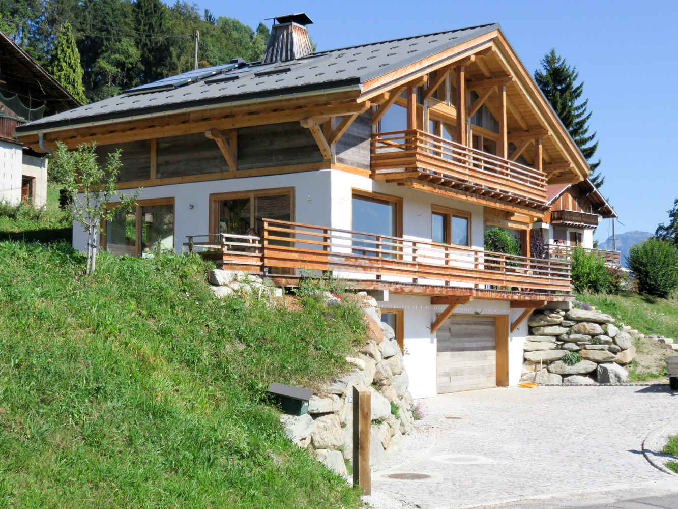 Bardage chalet