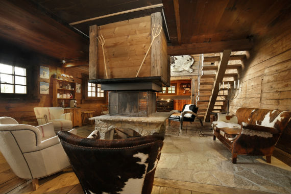 Louer un chalet avec cheminée