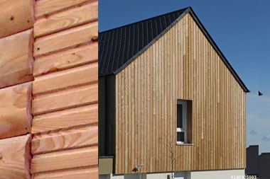 Bardage pour chalet