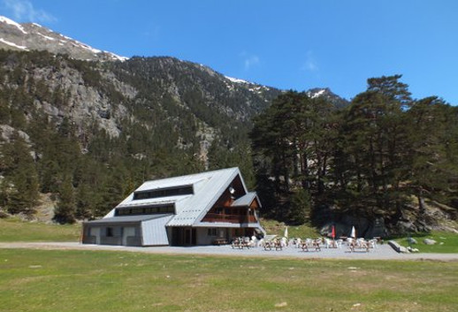 Chalet refuge du clot pont d'espagne