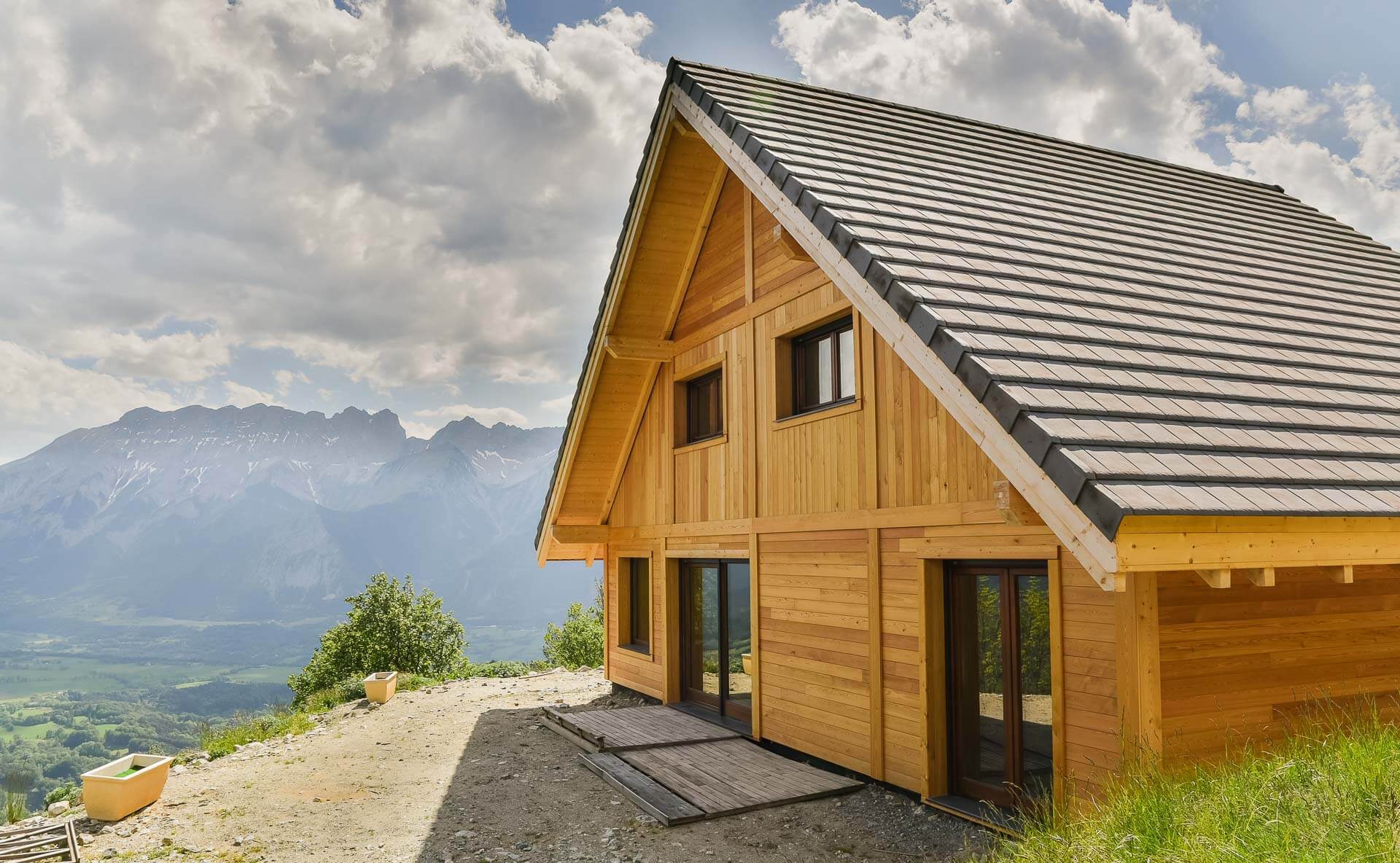 Constructeur chalet bois hautes alpes