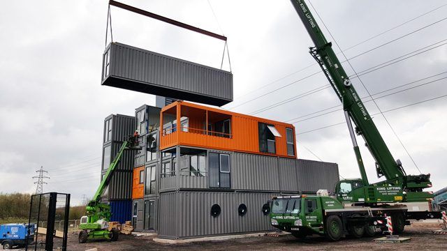 Chalet en conteneur